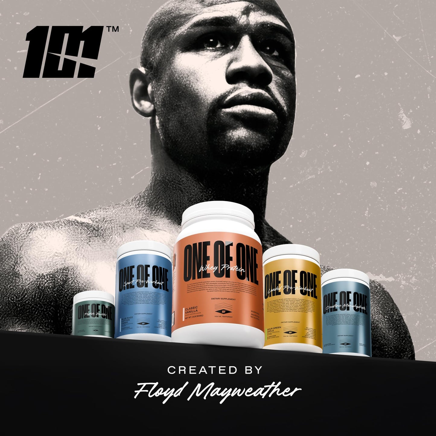 ONE OF ONE Creatine Monohydrate Powder โ Pure Micronized, Unflavored, 200 Servings