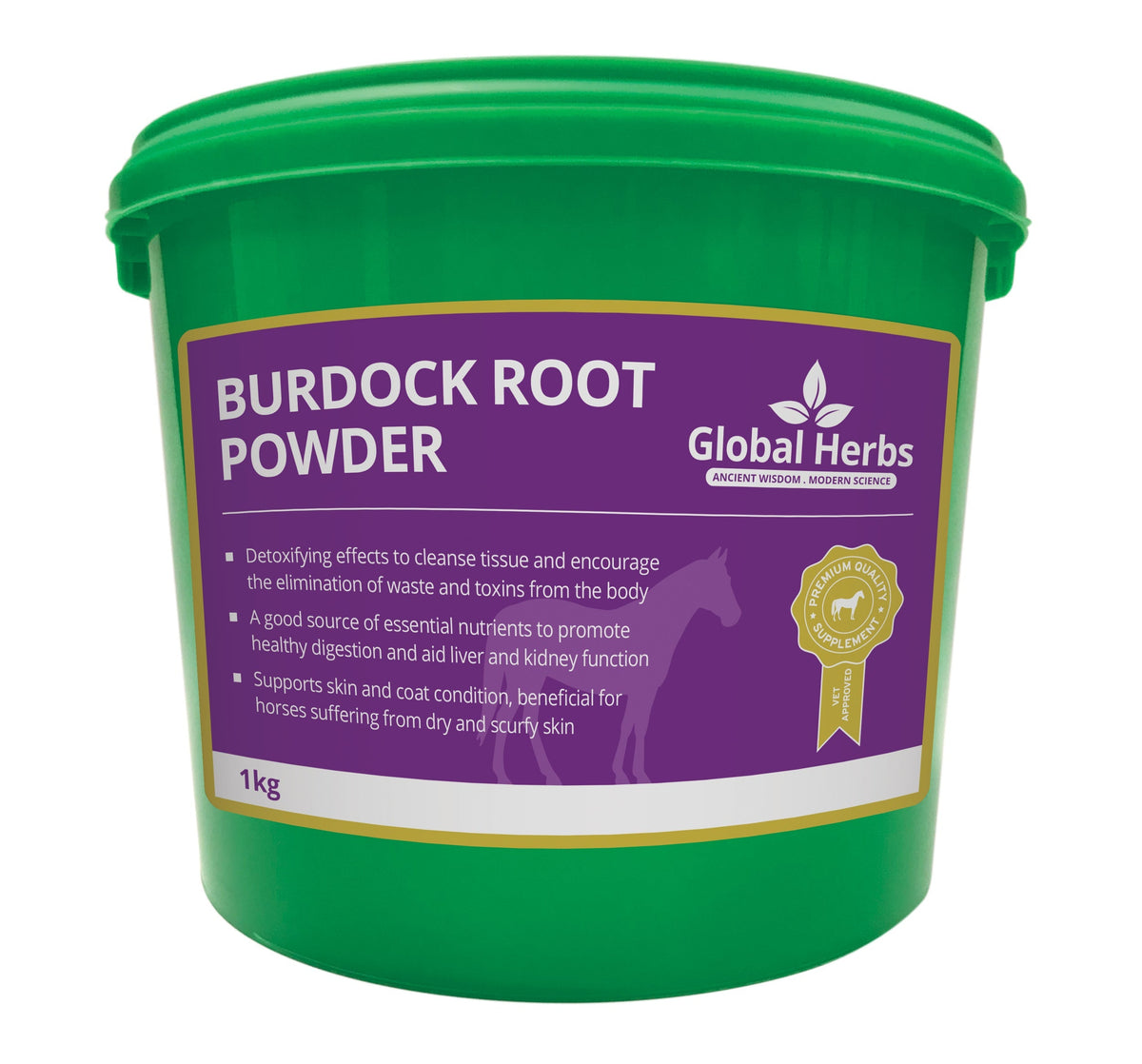 Burdock Root Powder 1Kg - Global Herbs