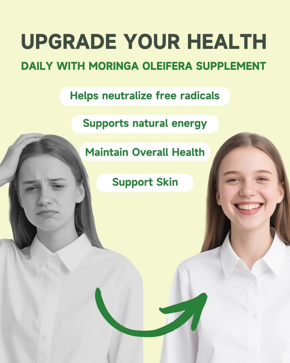 Organic Moringa Liquid Drops โ High Absorption (2 fl oz) | Non-GMO, Gluten Free, Immune & Metabolism Support