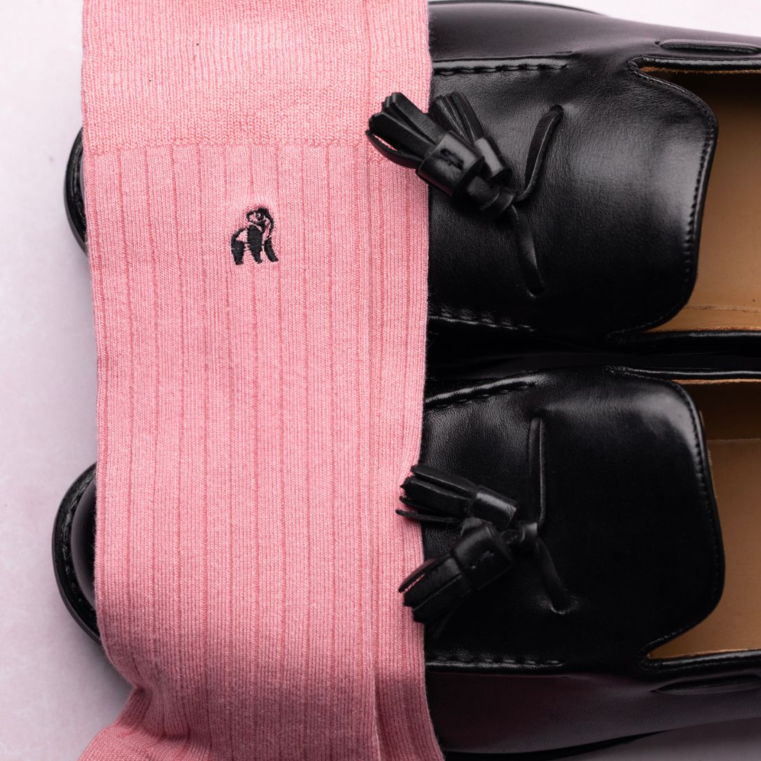 Light Pink Bamboo Socks