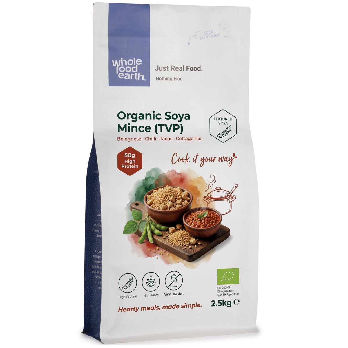 Organic Soya Mince (TVP)