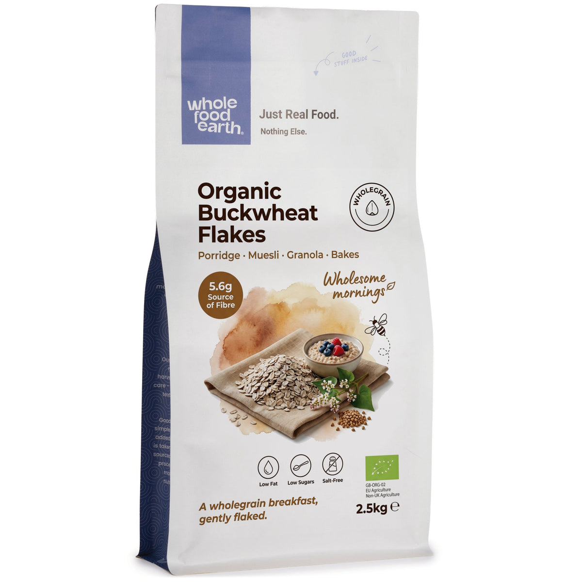 Organic Buckwheat Flakes