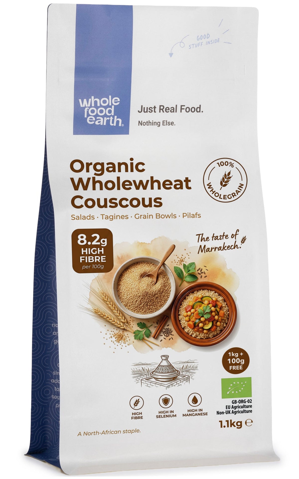 Organic Couscous Wholewheat