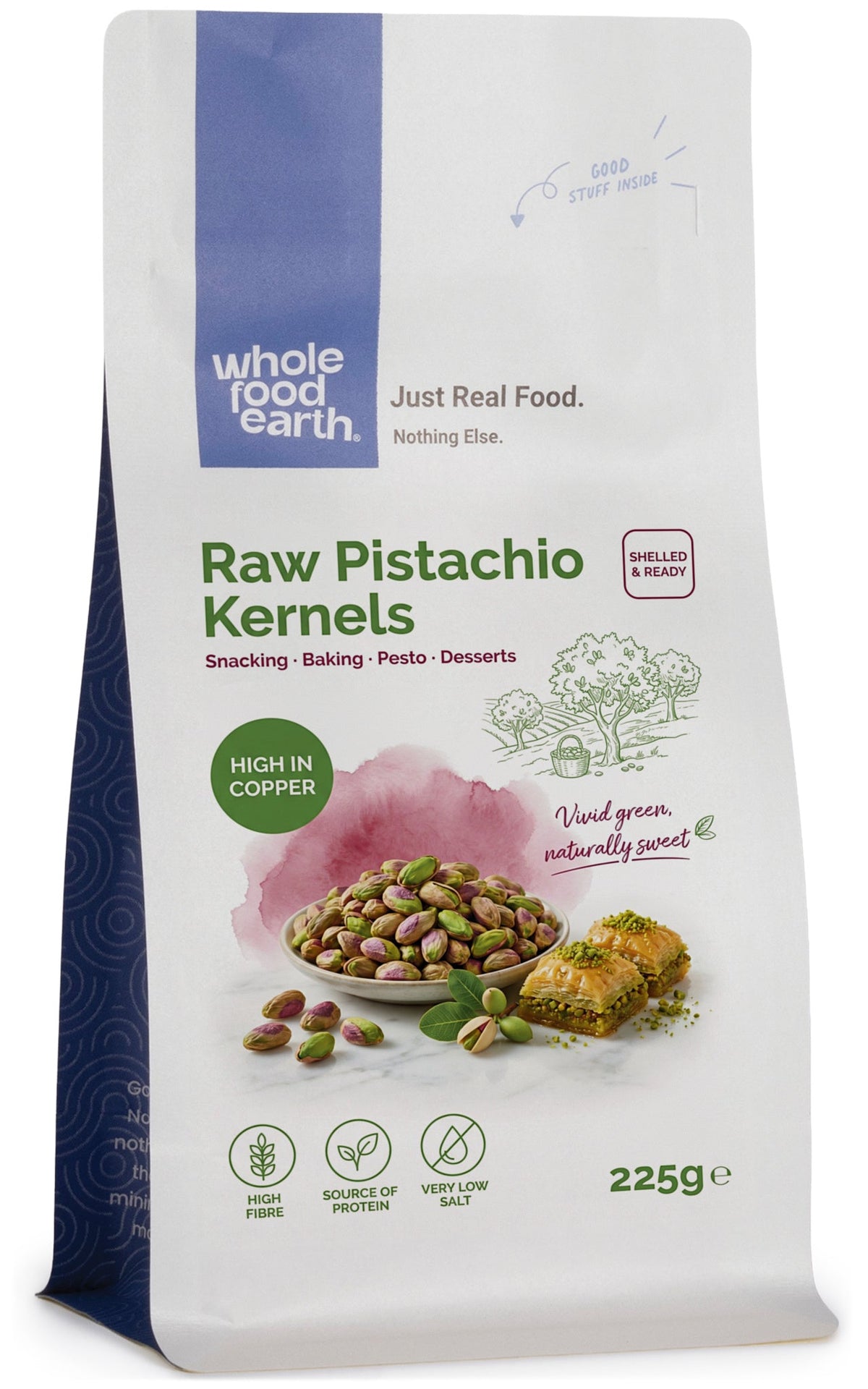 Raw Pistachio's Kernels