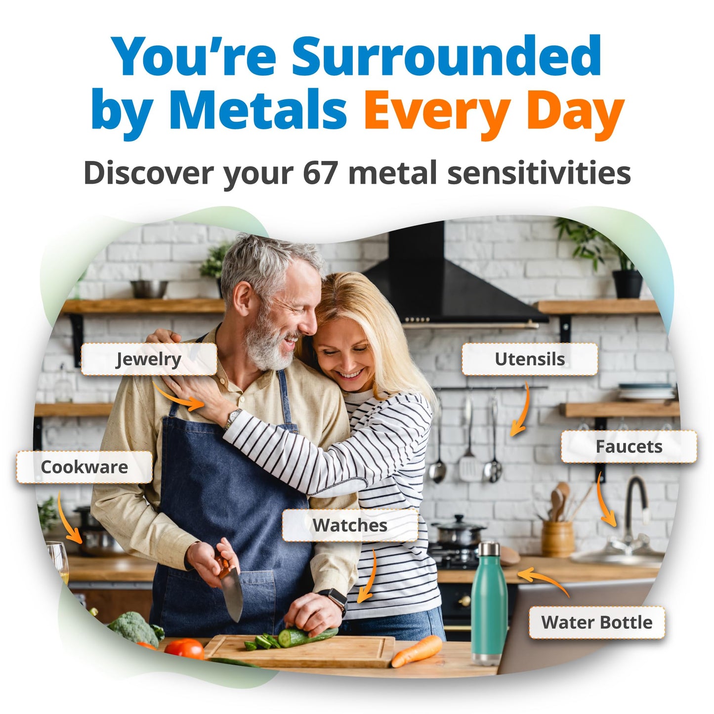 5Strands Heavy Metal Sensitivity Test β At-Home Hair Test for Adults & Kids, 67 Metals, Results in 4 Days