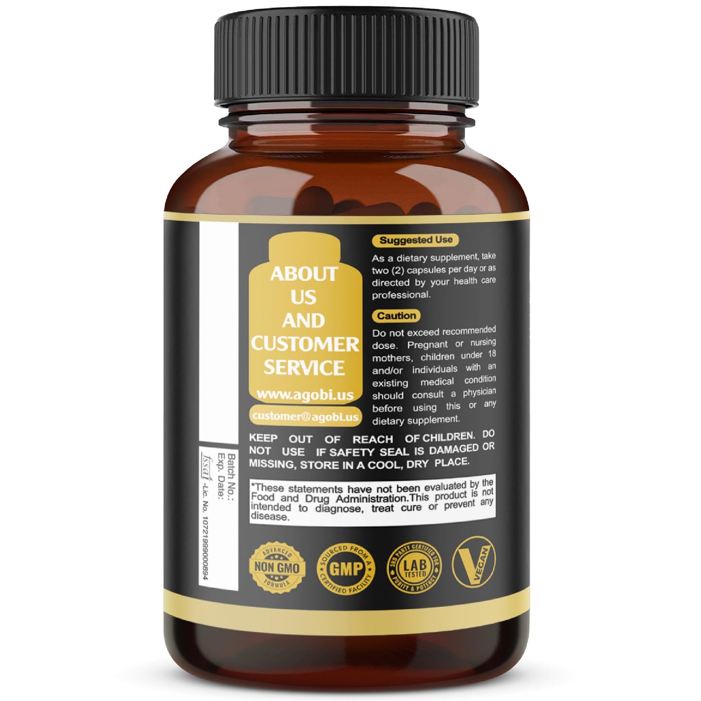 8in1 Saw Palmetto Prostate Support Supplement โ 120 Vegan Capsules