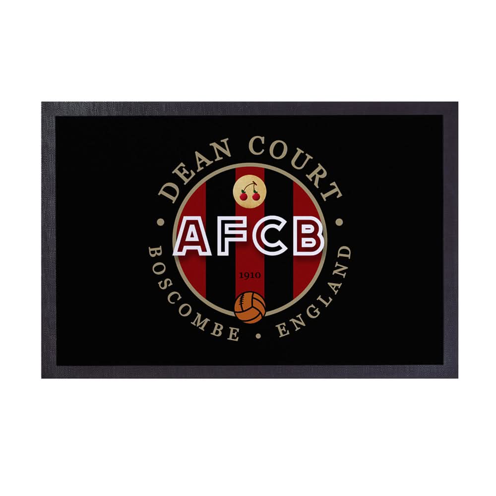 Bournemouth Dean Court - Football Legends - Door Mat -60cm X 40cm