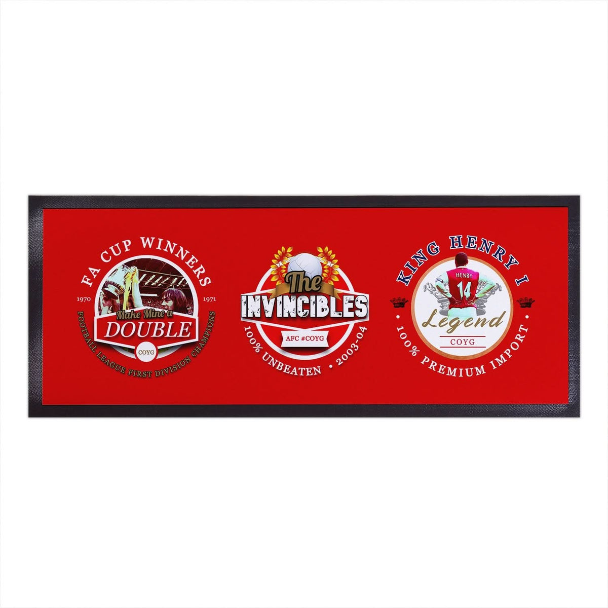 The Gooners - Football Legends - Bar Runner