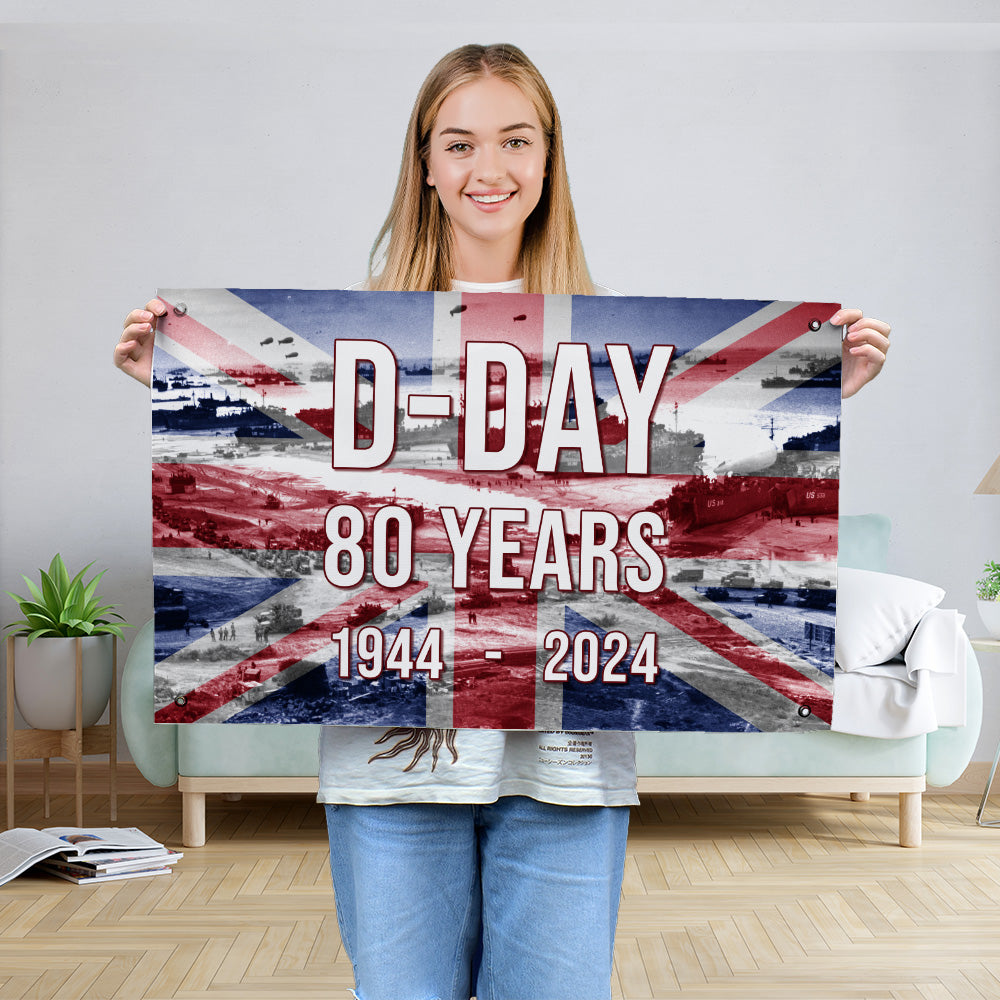 D-Day 80 Years | Banner - 3 Sizes