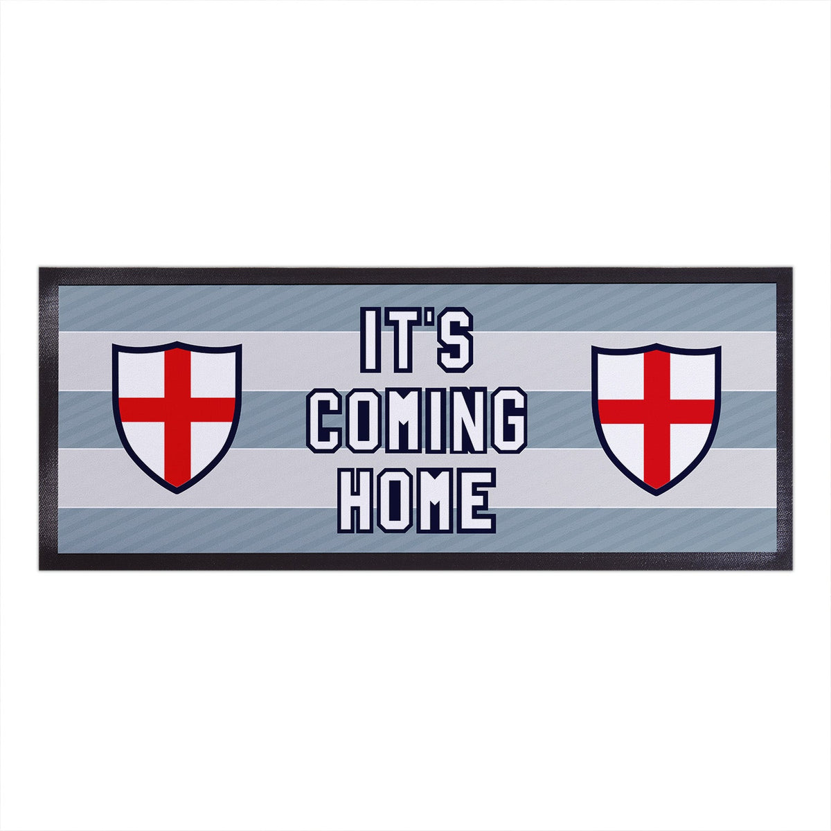 England Grey Stripe -It's Coming Home - Bar Runner