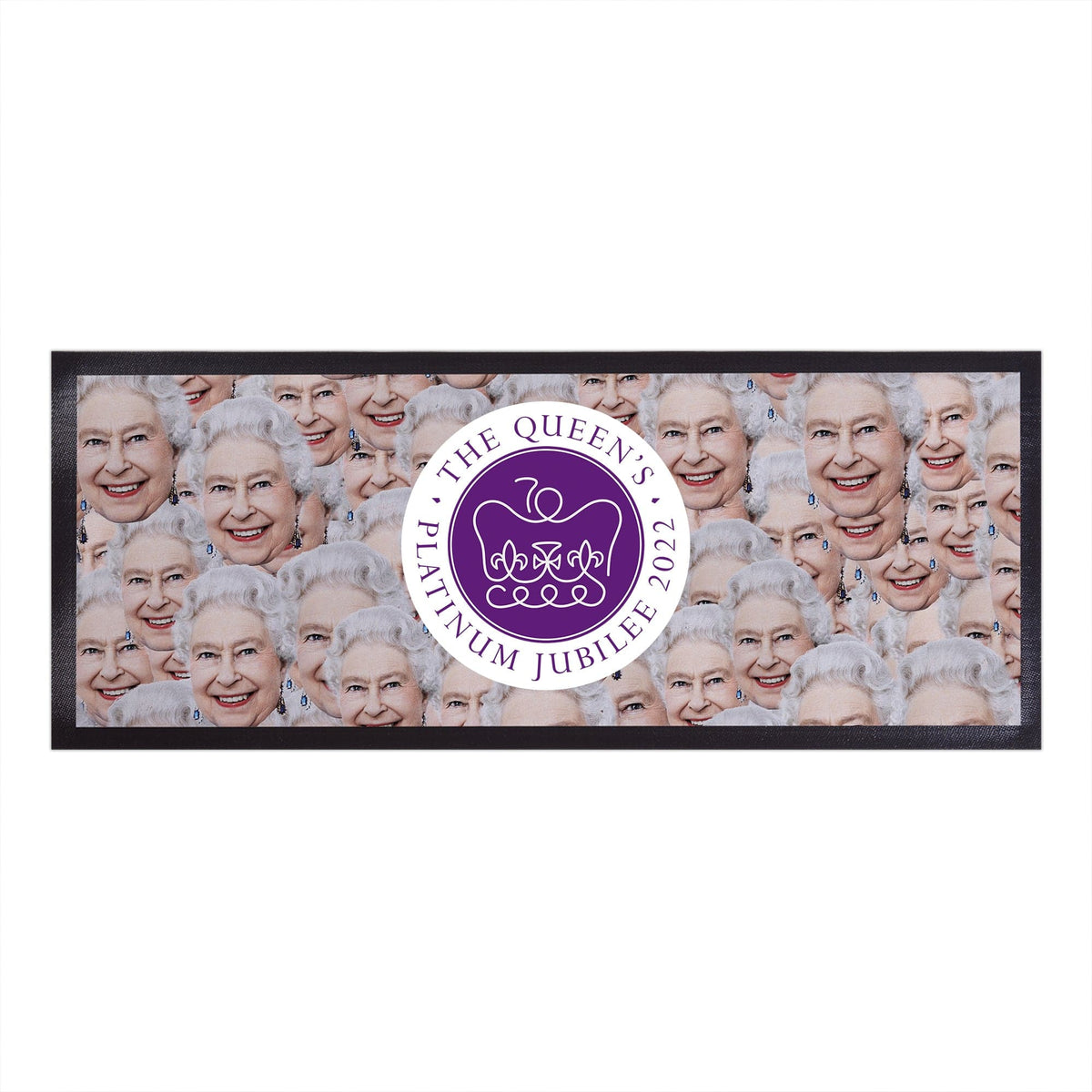 Jubilee - Queen Face All Over Bar Runner