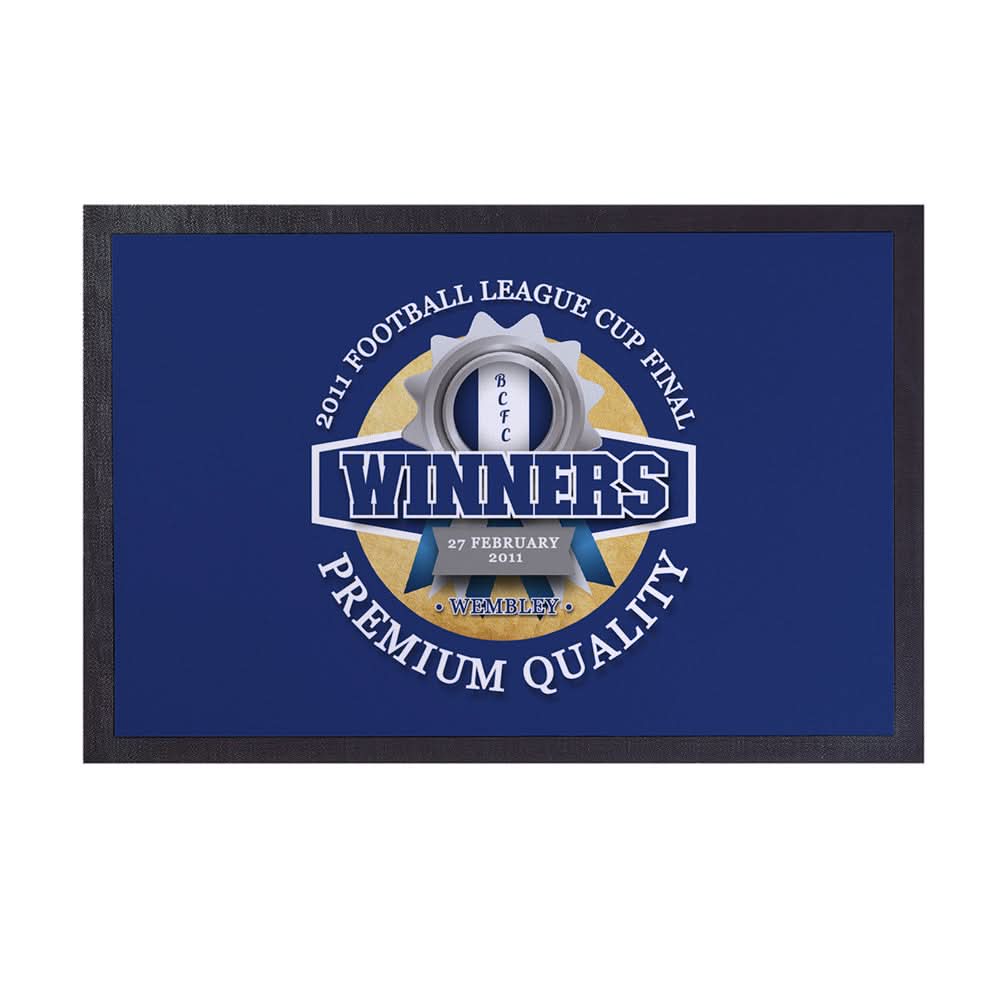 Birmingham League Cup - Football Legends - Door Mat -60cm X 40cm