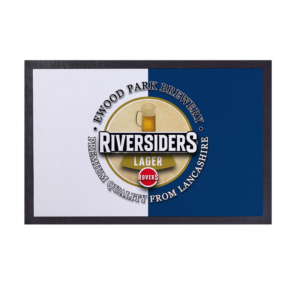 Blackburn Riversiders - Football Legends - Door Mat -60cm X 40cm