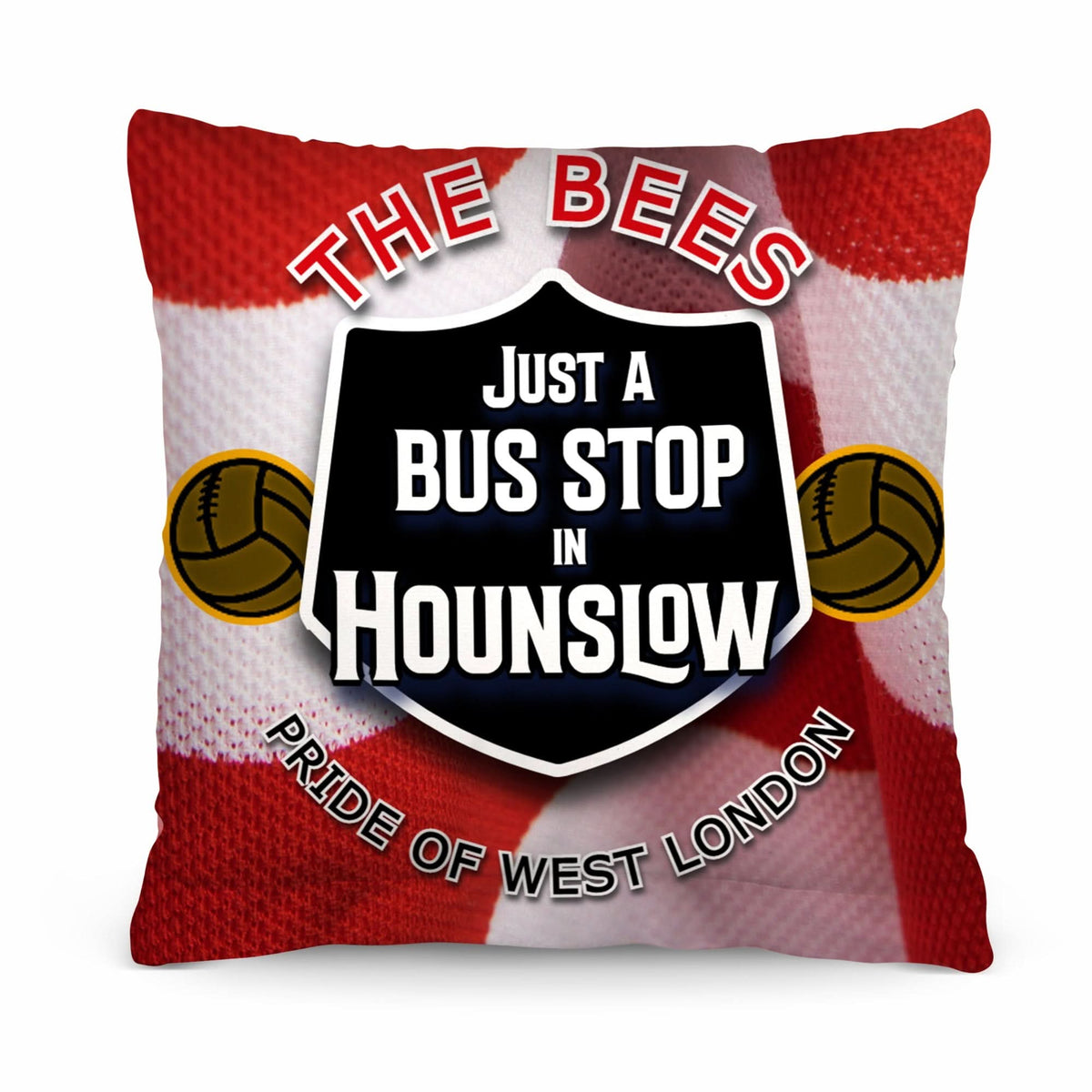 Brentford Bus Stop - Football Legends - Cushion 10"