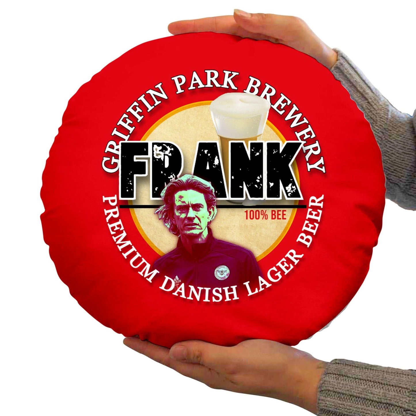 Brentford Thomas Frank - Football Legends - Circle Cushion 14"