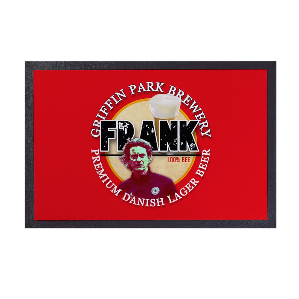 Brentford Thomas Frank - Football Legends - Door Mat -60cm X 40cm