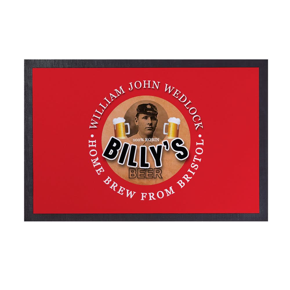 Bristol Wedlock - Football Legends - Door Mat -60cm X 40cm