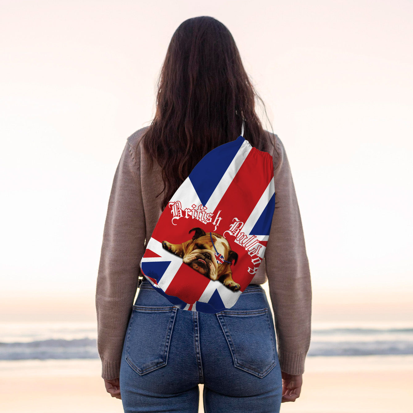 British Bulldog - Drawstring Duffle bag