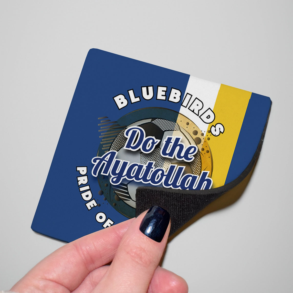 Cardiff Ayatollah - Football Coaster - Square Or Circle