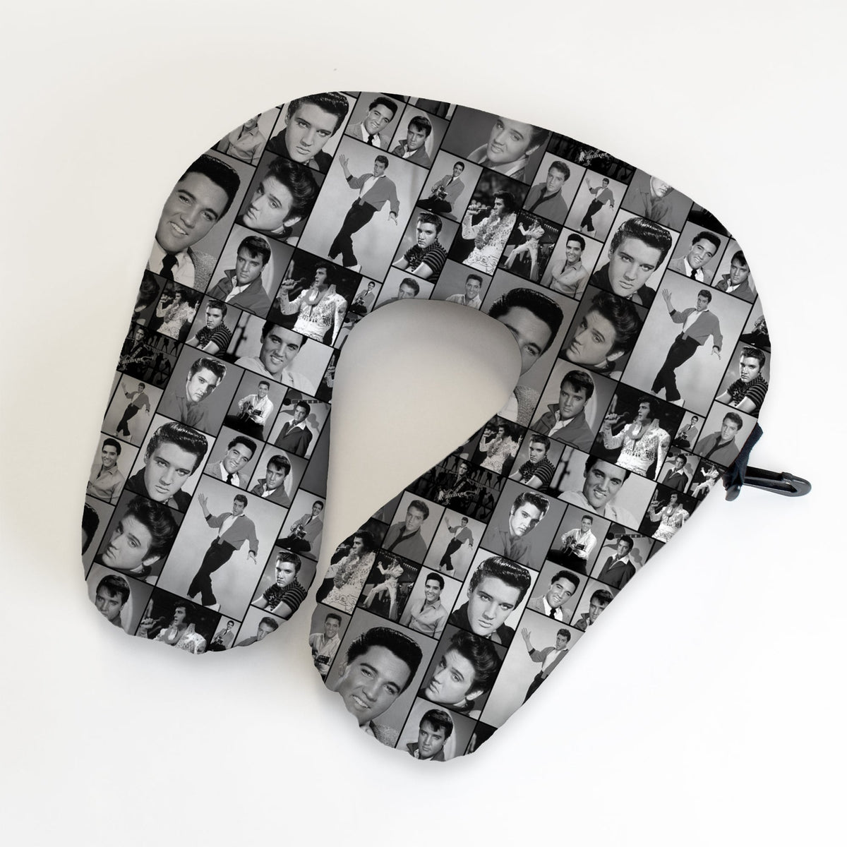 Elvis - Colour or B&W Travel Neck Pillow
