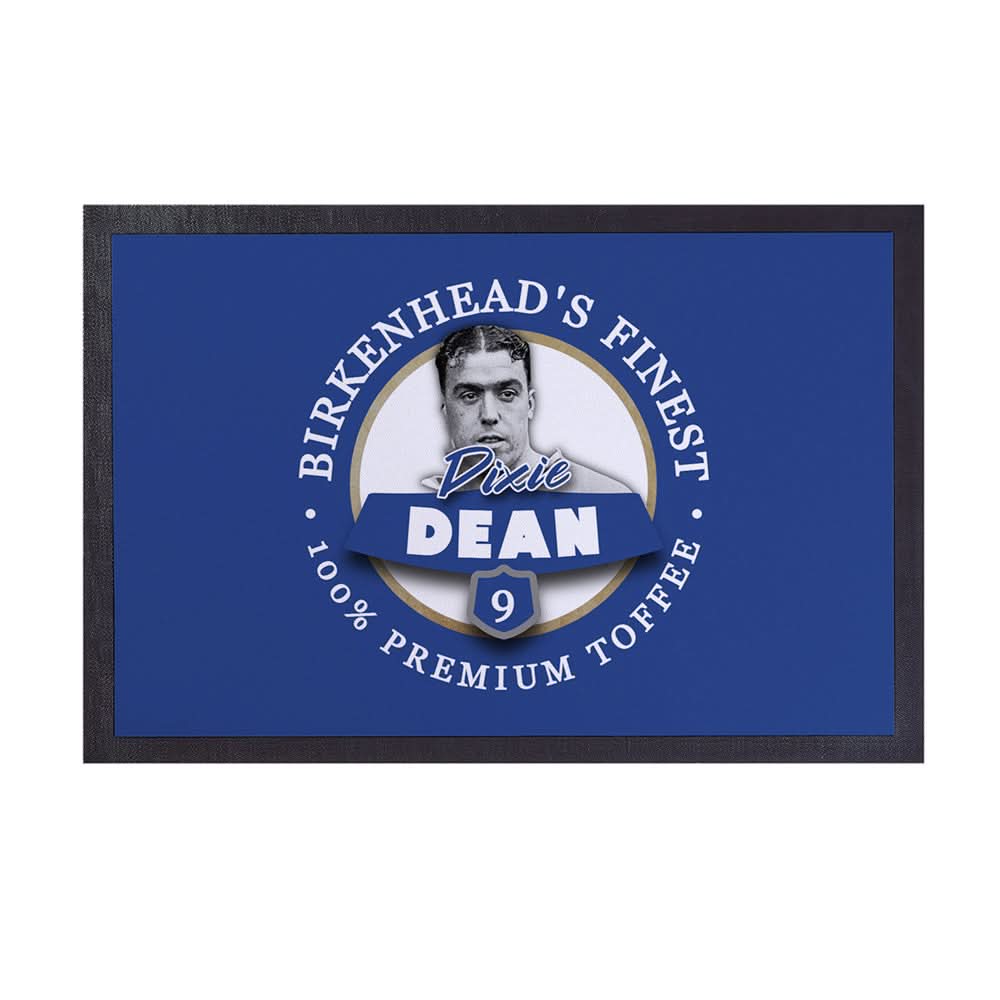 Merseyside BluesDixie Dean - Football Legends - Door Mat -60cm X 40cm
