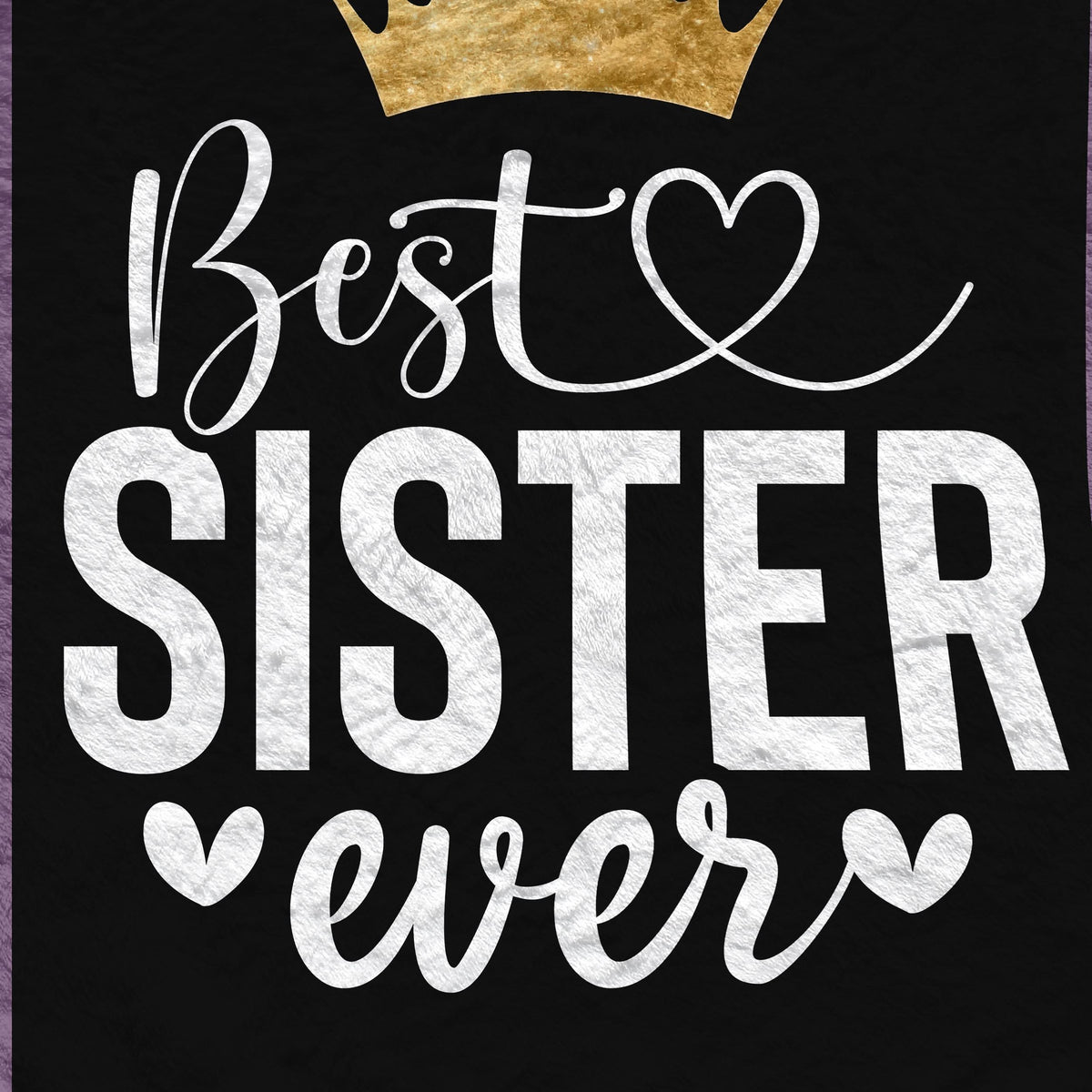 Best Sister Sentimental Quotes - Fleece Blanket 150cm X 150cm or 75cm x75cm