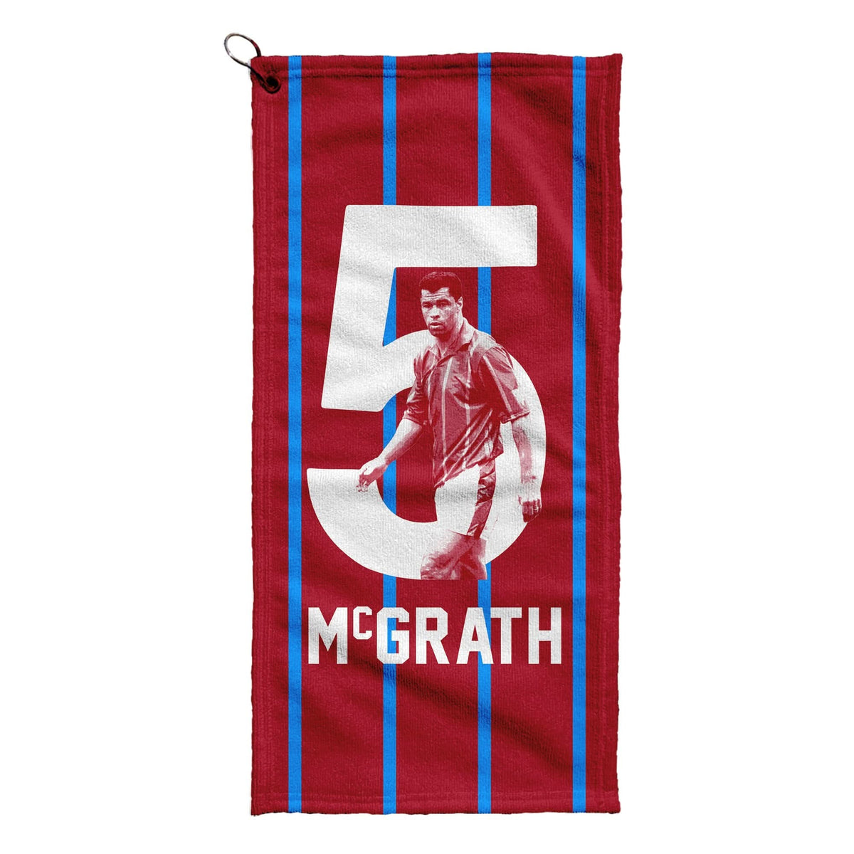 Holte Enders McGrath 5 - Football Legends - Golf Towel