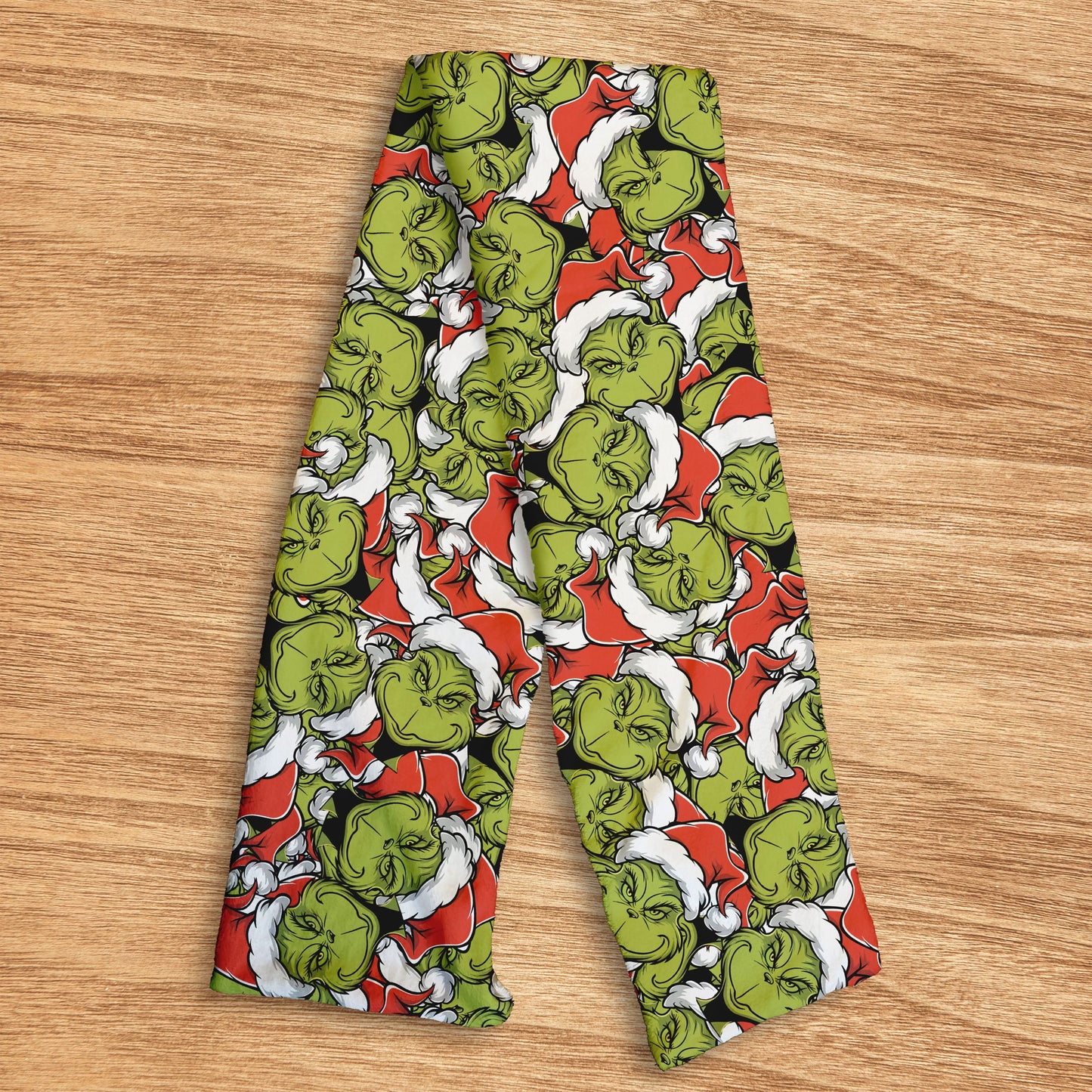 Grinch All Over - Soft Fleece Christmas scarf