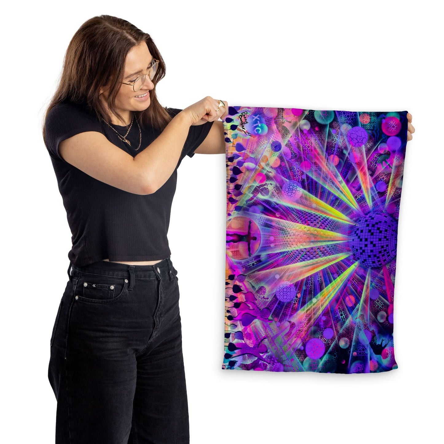 Penny Banger - Ecstasy - Lightweight, Microfibre Tea Towel