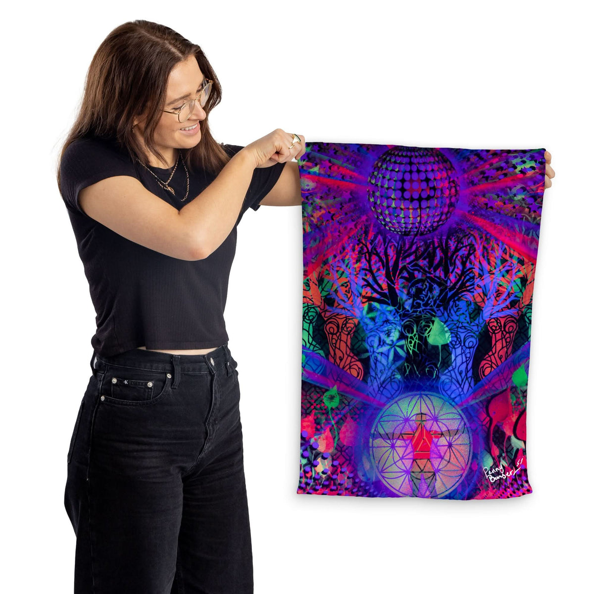 Penny Banger - Festival - Lightweight, Microfibre Tea Towel