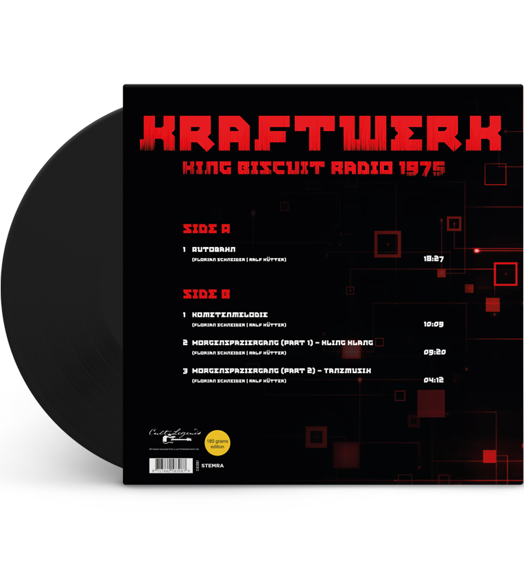 Kraftwerk – King Biscuit Radio 1975 (12-Inch Album on 180g Vinyl)