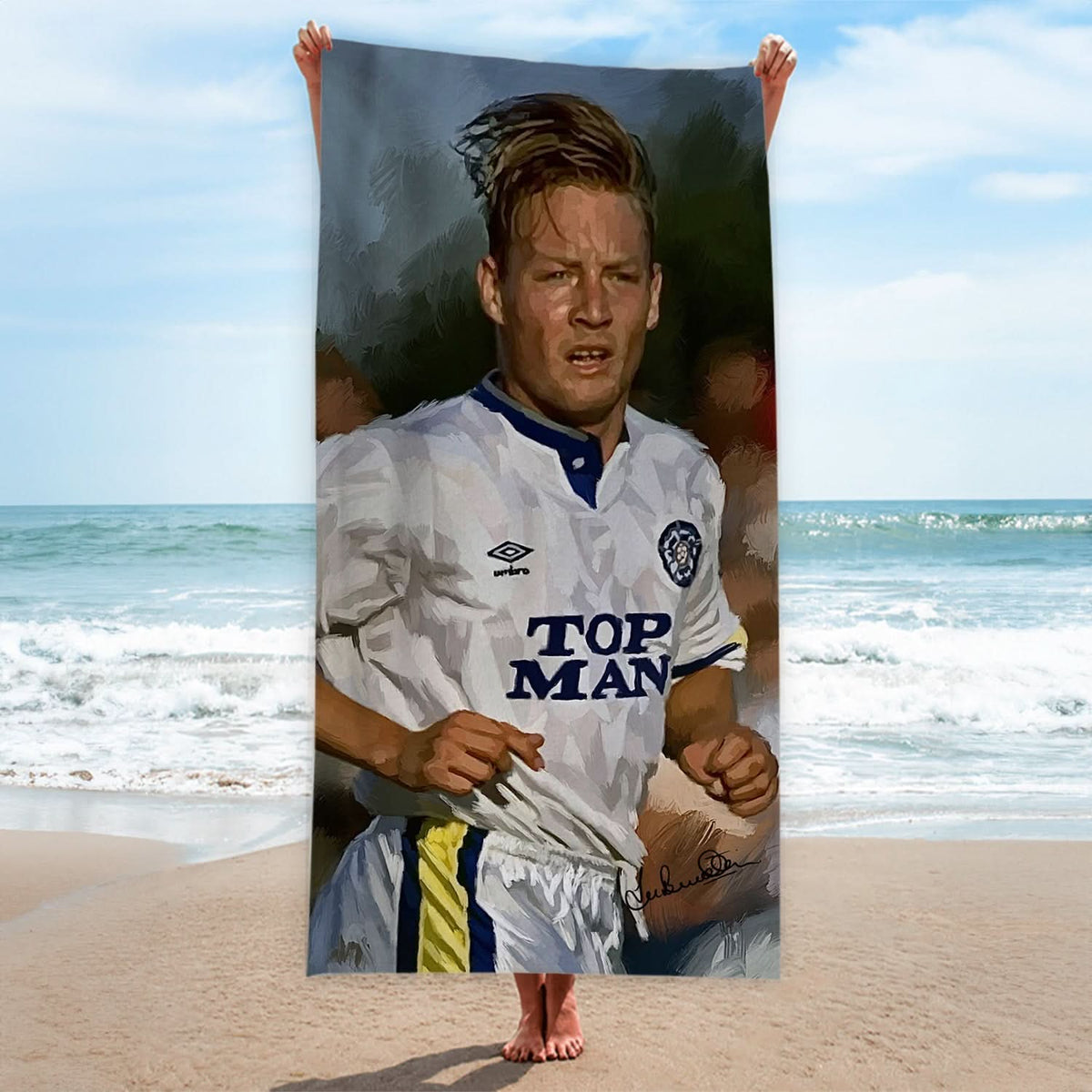 Lee Buccilli - David Batty - Beach Towel - 150cm x 75cm