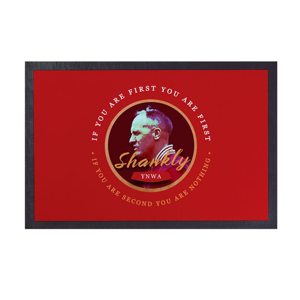 Liverpool Shankly - Football Legends - Door Mat -60cm X 40cm
