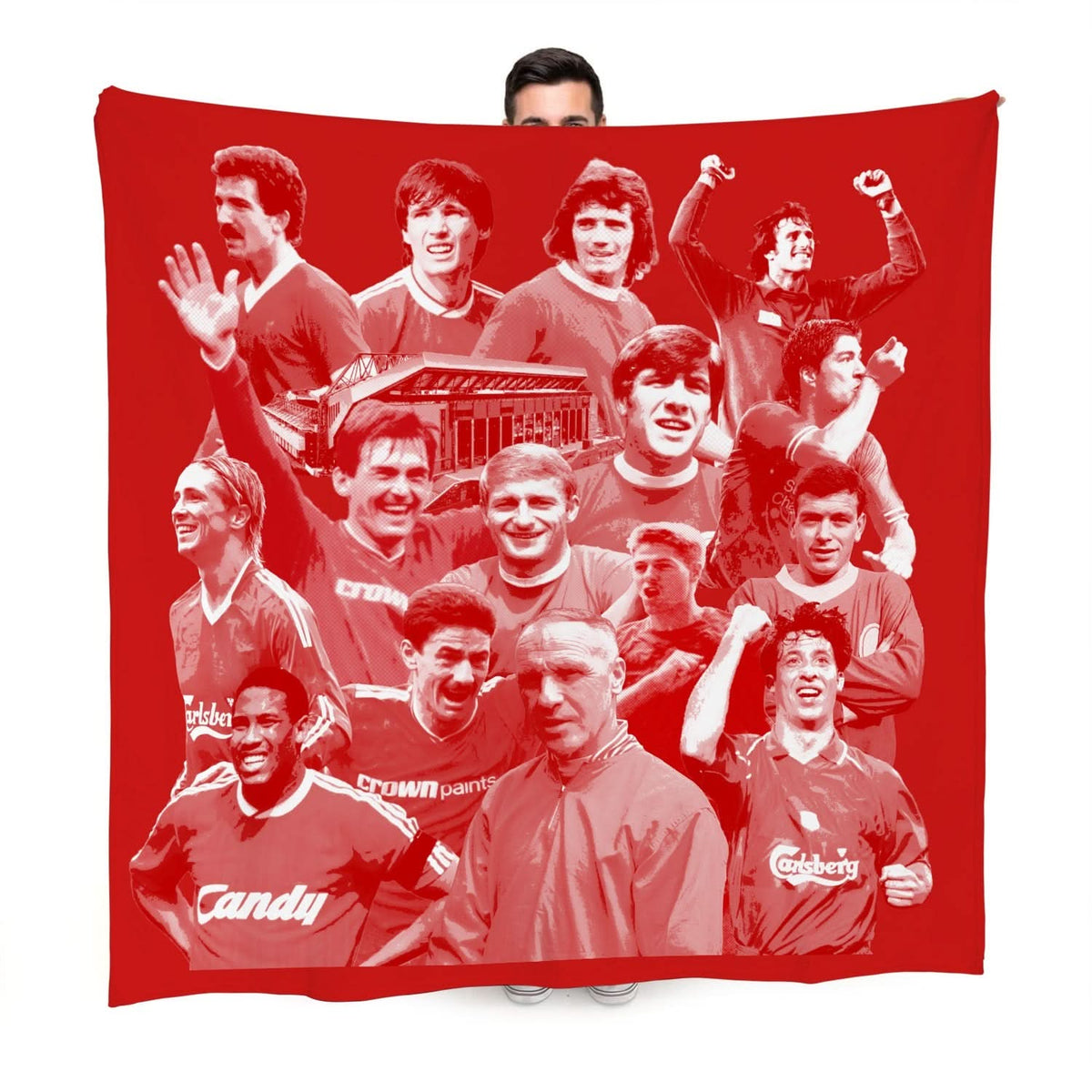Liverpool Montage - Fleece 150cm X 150cm