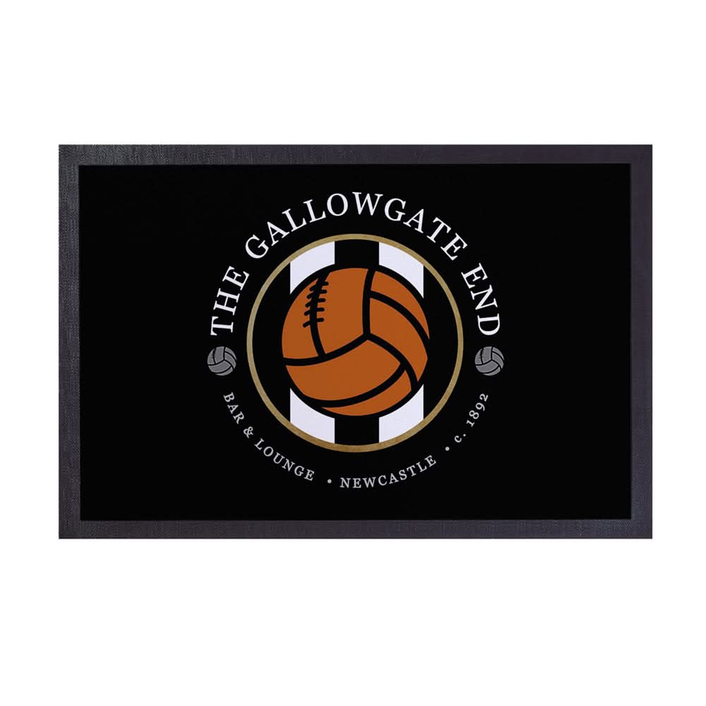 Newcastle Gallowgate - Football Legends - Door Mat -60cm X 40cm