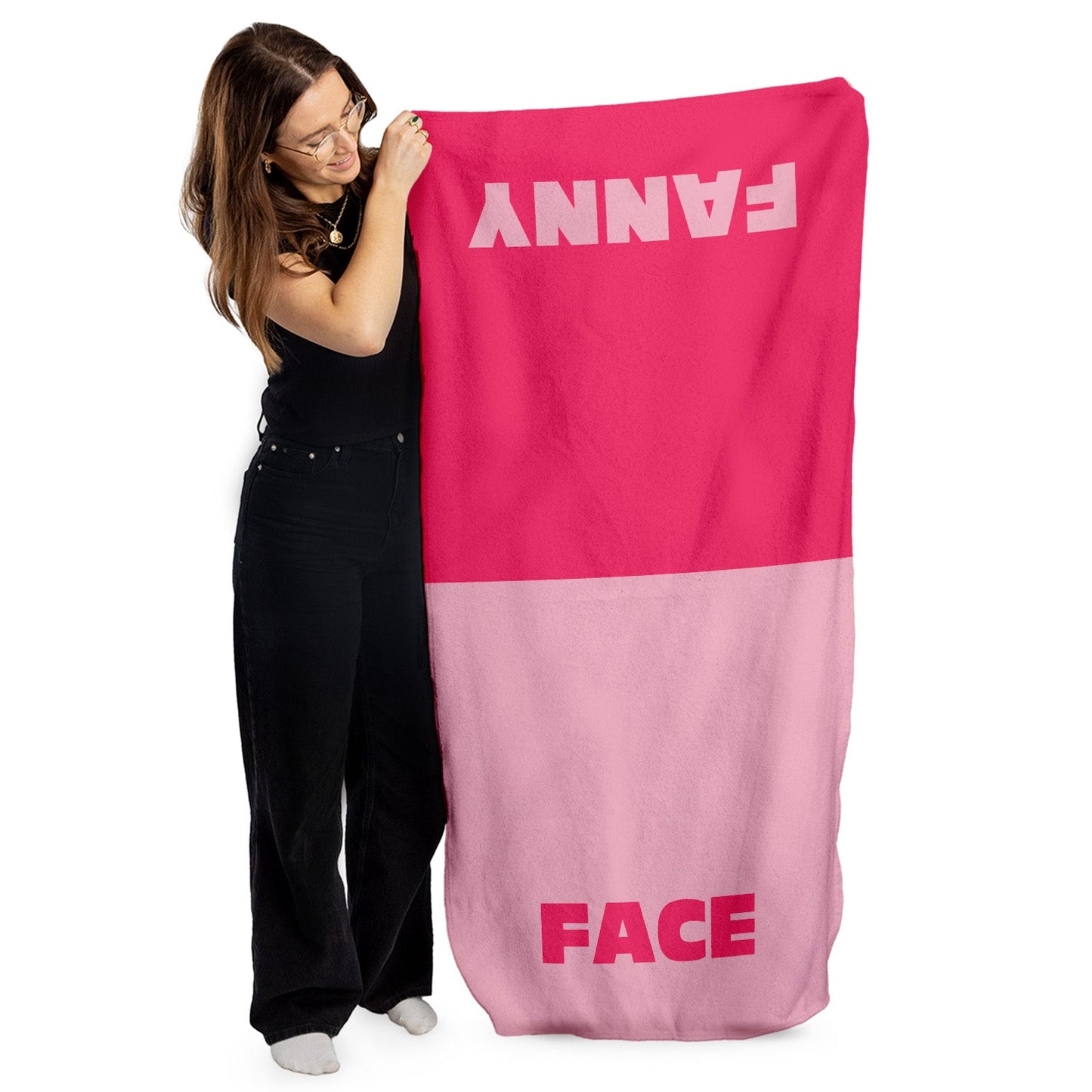 Face & Fanny - Beach Towel