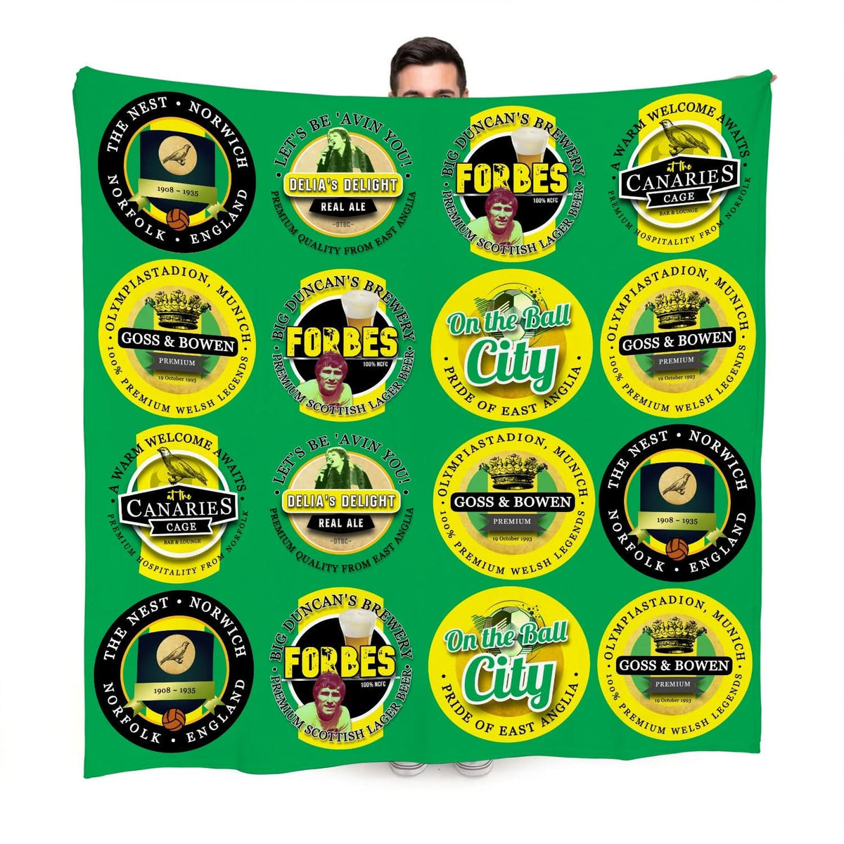 Norwich - Football Legends - Fleece