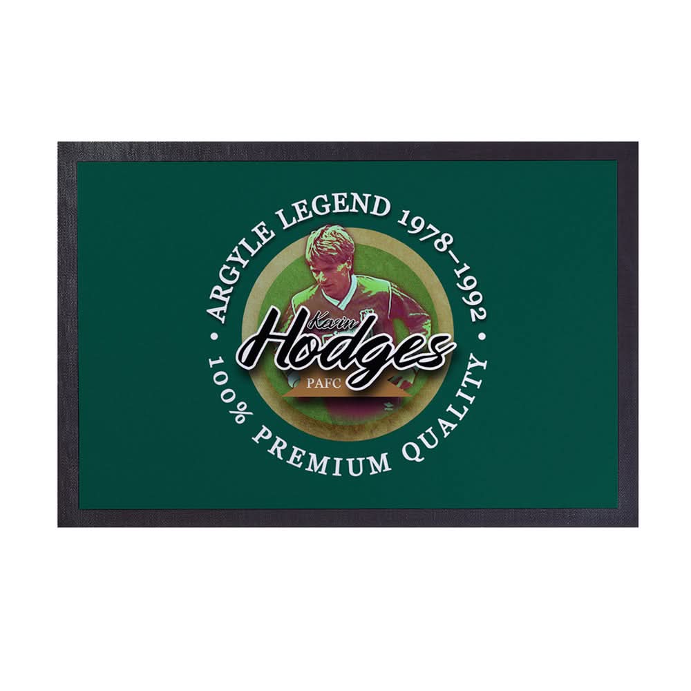 Plymouth Hodges - Football Legends - Door Mat -60cm X 40cm