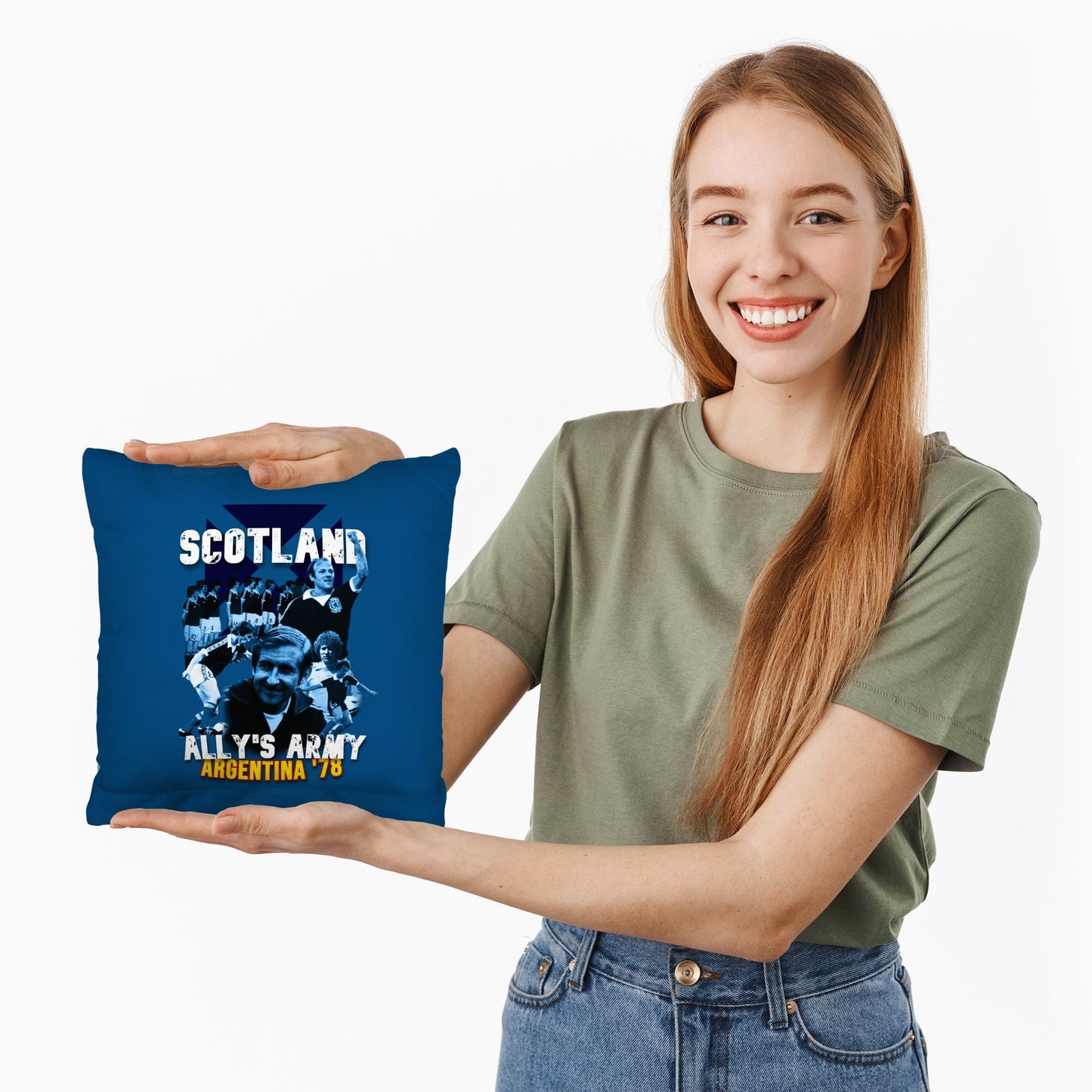 Scotland 1978 Argentina Cushion - Two Sizes