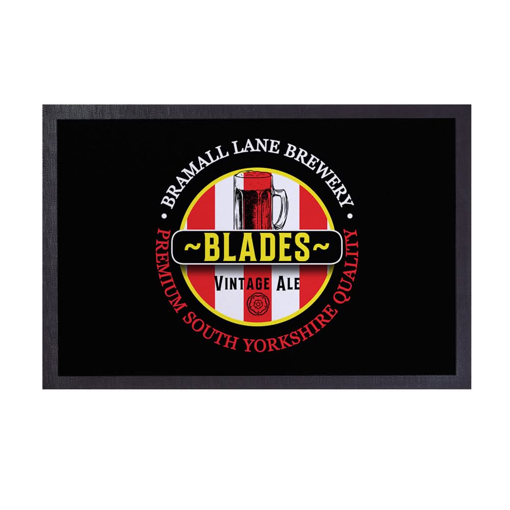 Sheffield Blades - Football Legends - Door Mat -60cm X 40cm