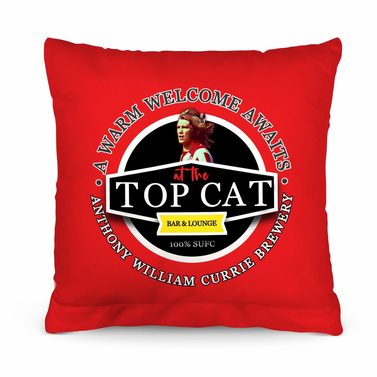 Sheffield Tony Currie - Football Legends - Cushion 10"