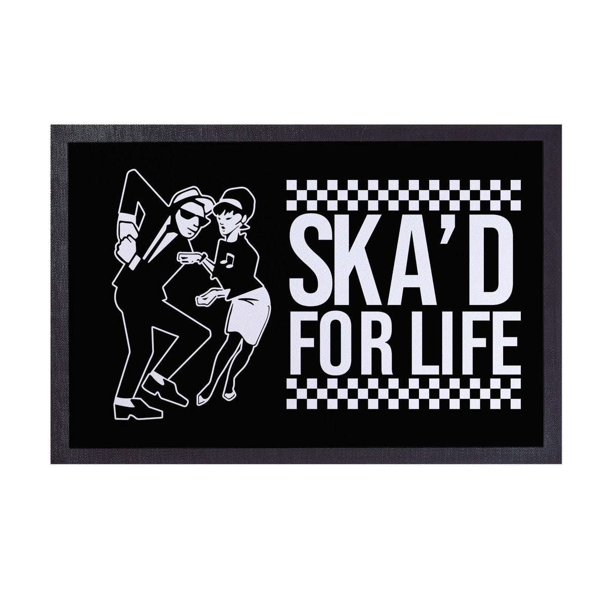 Ska'd For Life - Door Mat - 60cm x 40cm