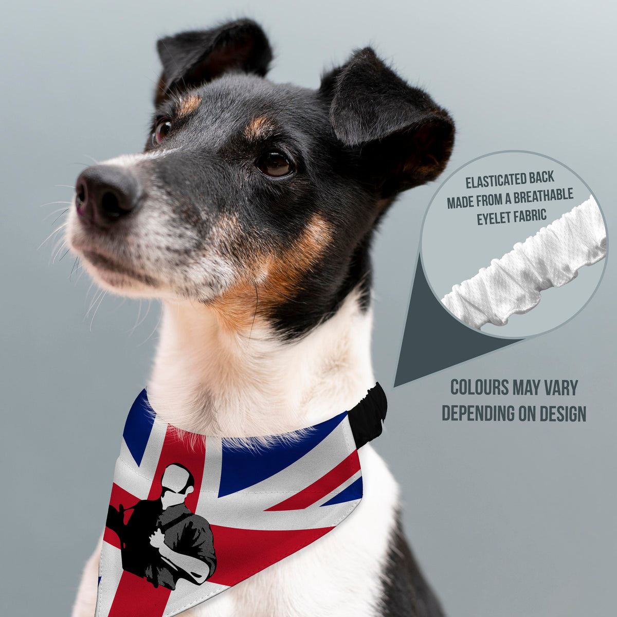 Skinhead Union Jack - Dog Bandana - 4 Sizes