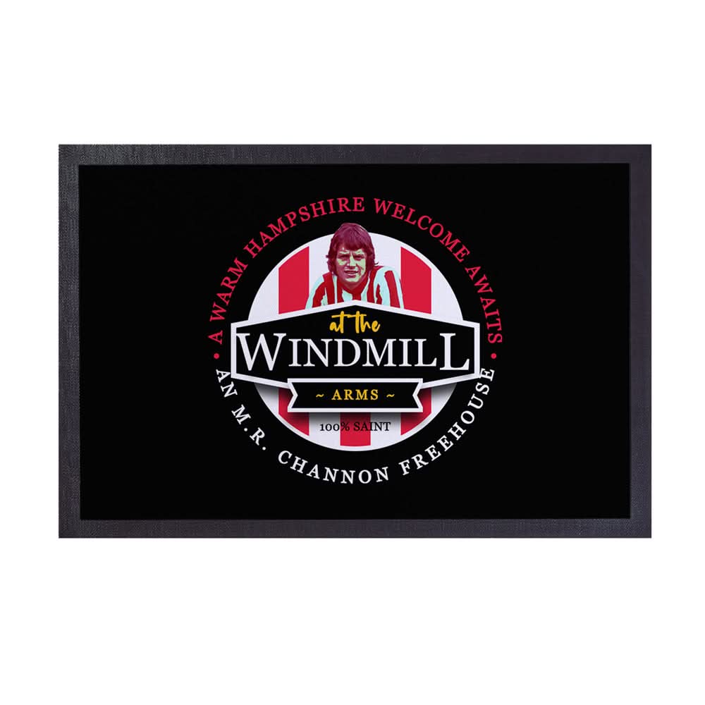 Soton Channon - Football Legends - Door Mat -60cm X 40cm