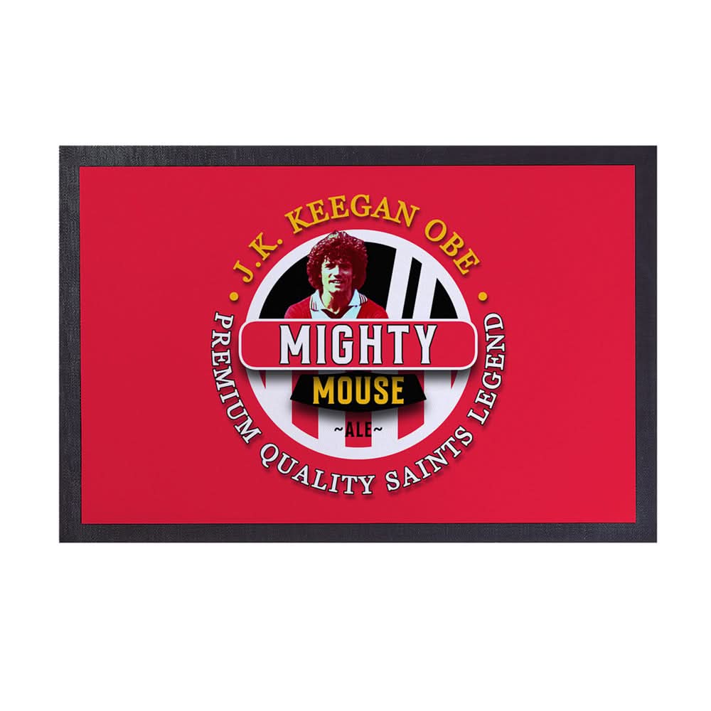 Soton Keegan - Football Legends - Door Mat -60cm X 40cm