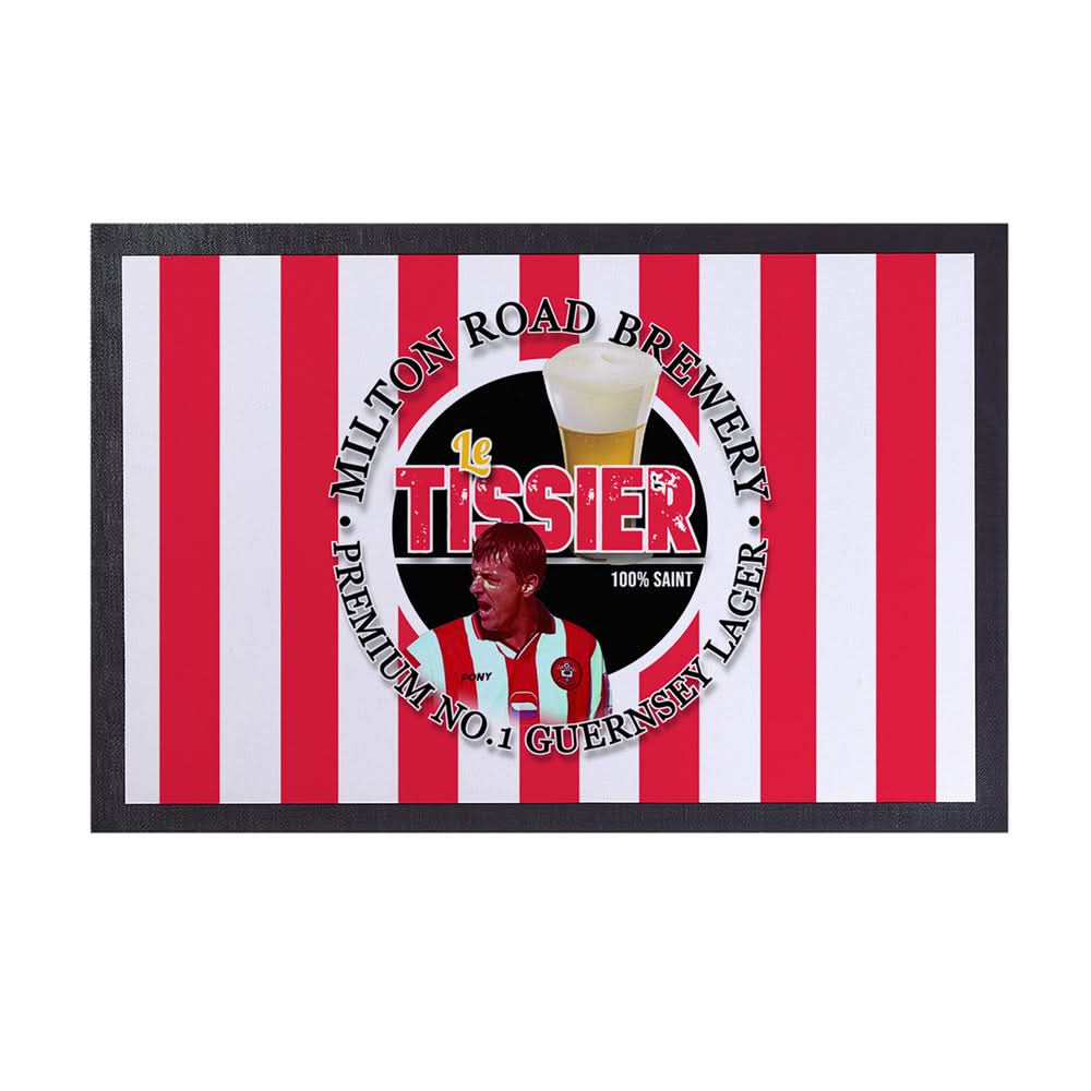 Soton Le Tissier - Football Legends - Door Mat -60cm X 40cm