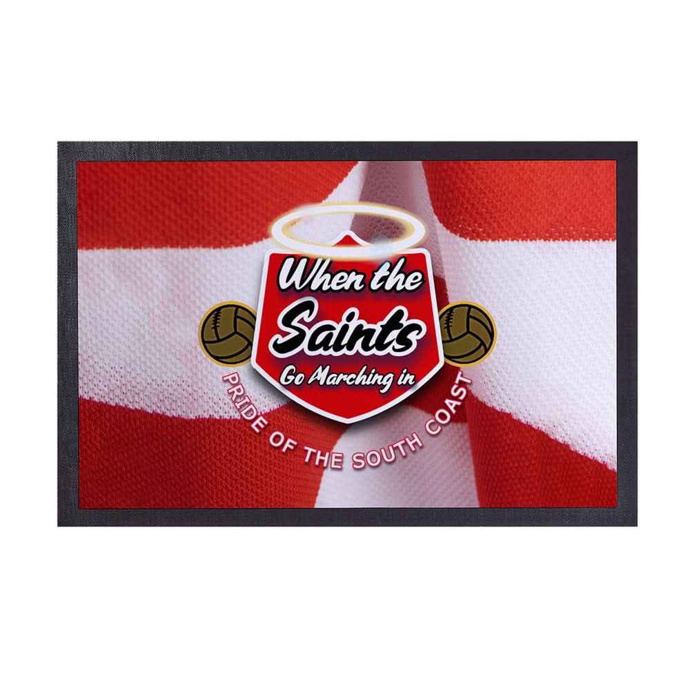 Soton Saints - Football Legends - Door Mat -60cm X 40cm