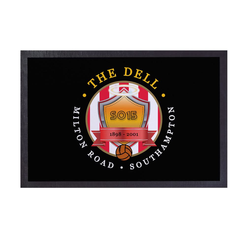 Soton The Dell - Football Legends - Door Mat -60cm X 40cm