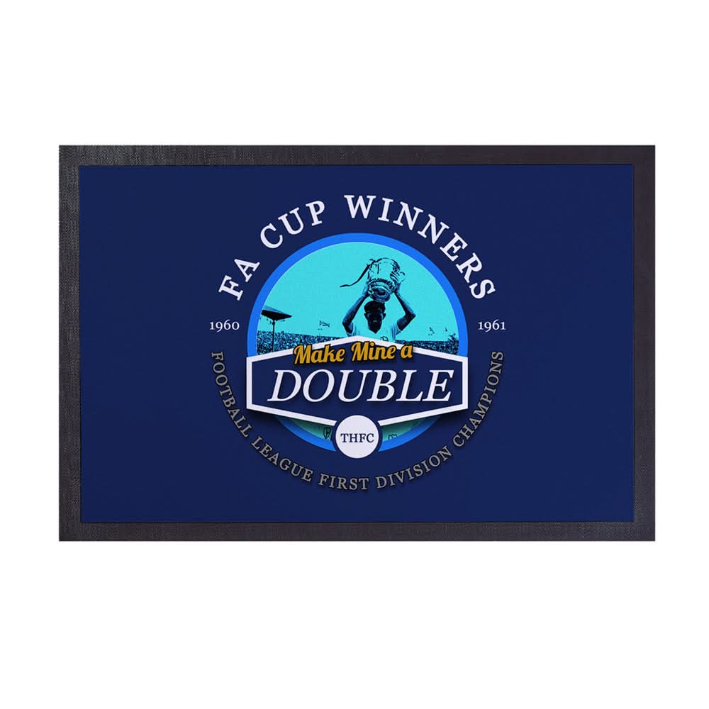 Totts Double - Football Legends - Door Mat -60cm X 40cm