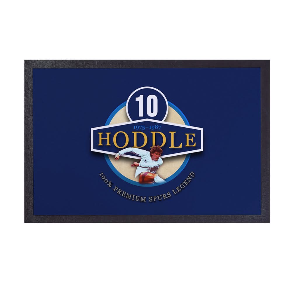 Totts Hoddle - Football Legends - Door Mat -60cm X 40cm